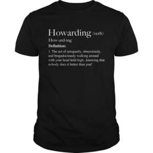 Howarding Definition Tshirt